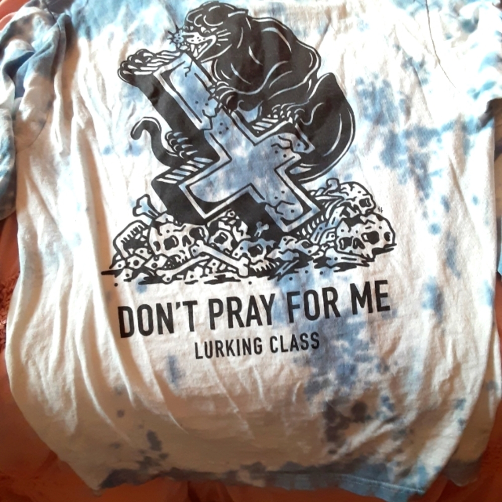 Custom dyed lurking class long sleeve shirt size M
